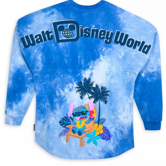 Disney Parks WDW STITCH Hawaiian Vacation Spirit Jersey Adult XLarge - Picture 1 of 9